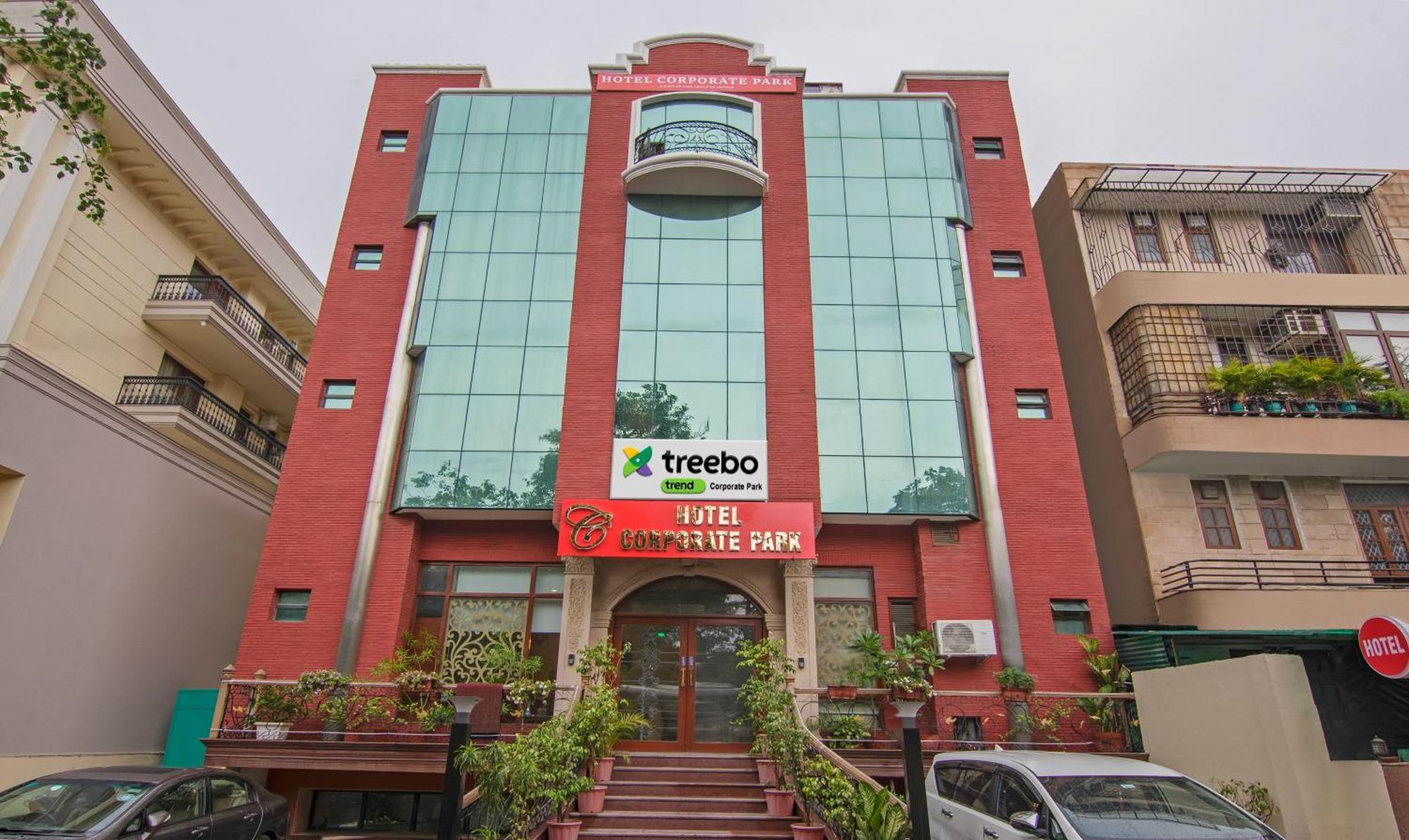 Treebo Corporate Park Otel Yeni Delhi Dış mekan fotoğraf